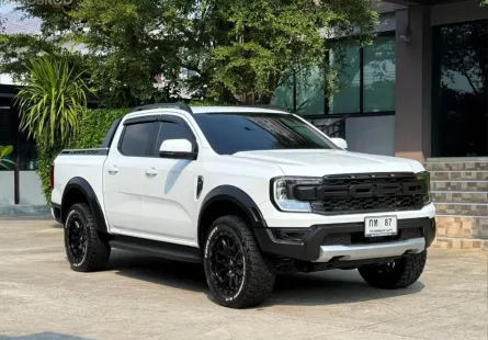 2024 FORD RANGER 2.0 TURBO รถมือเดียวออกป้ายแดง รถวิ่งน้อยเพียง 49,000 KM รถไม่เคยมีอุบัติเหตุครับ