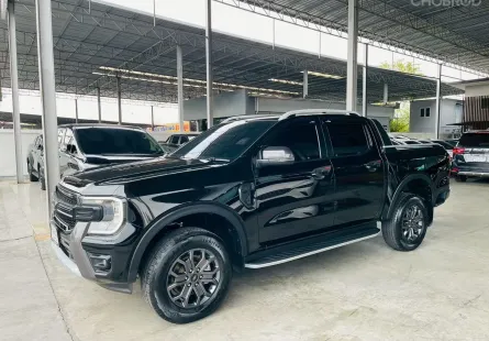 FORD RANGER 2.0 WILDTRAK TURBO ปี 2023 รถสวย มือแรกออกห้าง พร้อมใช้ ไมล์ 3 หมื่น รับประกันตัวถังสวย