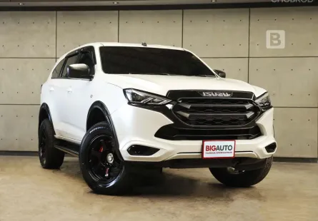 2022 Isuzu MU-X 1.9 Active SUV AT ไมล์แท้ 5 หมื่น มือแรกป้ายแดง พรมพื้นกระดุมเข้ารูปแบบเต็มคัน B4253