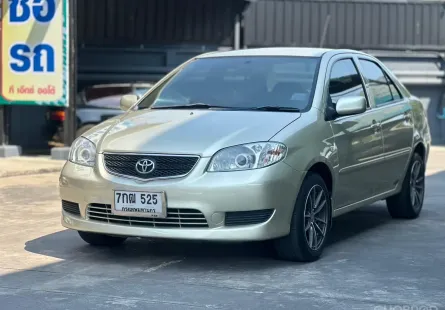 Toyota Vios 1.5 E 2003 รถบ้านแท้ พร้อมใช้งานทันที 