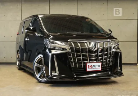 2022 Toyota ALPHARD 2.5 S C-Package Van AT ไมล์แท้2หมื่น รถแต่งสวยมีเสน่ห์ของแต่งมูลค่าหลายแสน B8383
