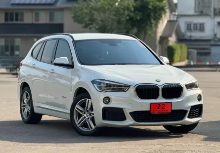 BMW X1 2.0 sDrive18d รถมือเดียว ออฟชั่นเต็ม ประวัติศูนย์ทุกระยะ 