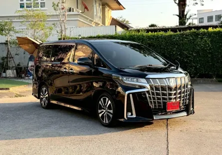 2022 Toyota ALPHARD 2.5 รถตู้/MPV รถบ้านแท้ ไมล์น้อย ประวัติดี  