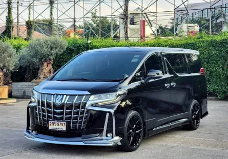 2020 Toyota ALPHARD 2.5 รถตู้/MPV ไมล์น้อย รถสวย ประวัติศูนย์ แต่งสวย  