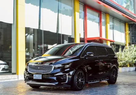 รถครอบครัว Kia Grand Carnival 2.2 SXL 2018 พร้อมใช้งาน รถสวย ไมล์แท้  เจ้าของขายเอง  