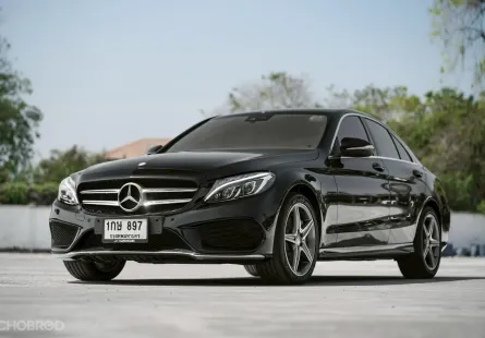 Benz C250 AMG ปี 2014  รถมือเดียว ป้ายแดง วิ่งน้อย เลขไมล์แท้