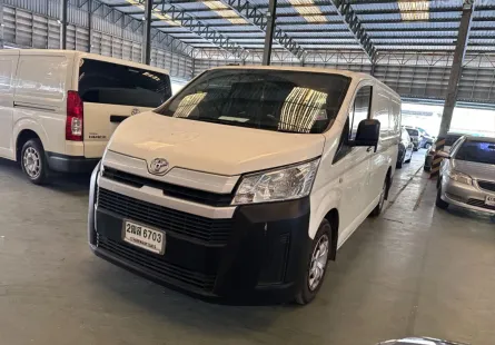 2019 Toyota HIACE 2.8 ECO PANEL ฟรีดาวน์ รวมค่าใช้จ่ายได้ รถเจ้าของมือเดียวไมล์แท้100%