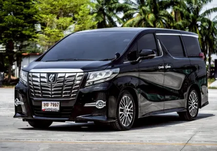 Toyota Alphard 2.5 2018 รถครอบครัวสุดพรีเมี่ยม
