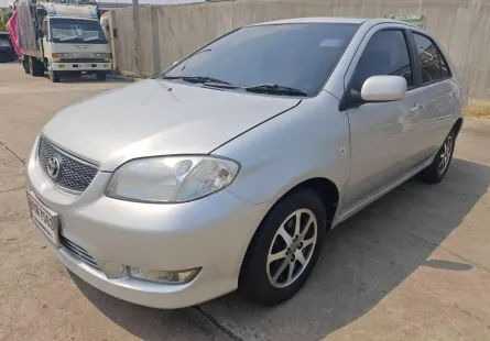 Toyota Vios 1.5 J ปี 2003 รถมือสองสภาพดี ราคาถูก