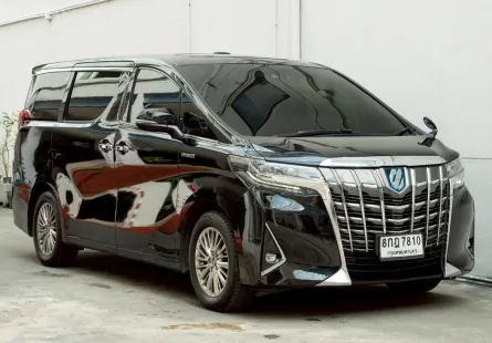 Toyota Alphard 2.5 Hybrid 2019 ไมล์แท้มือเดียว ประวัติศูนย์  Toyota 