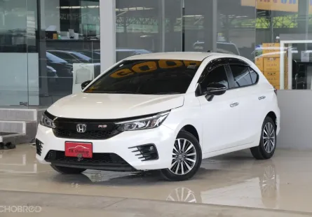 Honda City 1.0 SV Hatchback ปี 2024 รถบ้านมือเดียว ใช้น้อย21,xxxโล เข้าศูนย์ตลอด สวยเดิม ออกรถ0บาท