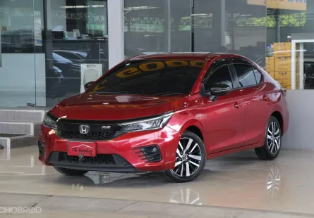 Honda CITY 1.0 RS ปี2020 ใช้น้อยเข้าศูนย์ตลอด รถบ้านมือเดียว สวยเดิมทั้งคัน ยางสวย ออกรถ0บาท