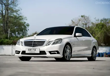 Benz E250 CGI AMG ปี 2011 รถสวย มือเดียว ป้ายแดง ออฟชั่นมาครบทุกอย่าง ราคาถูกที่สุดในตลาดเลย 