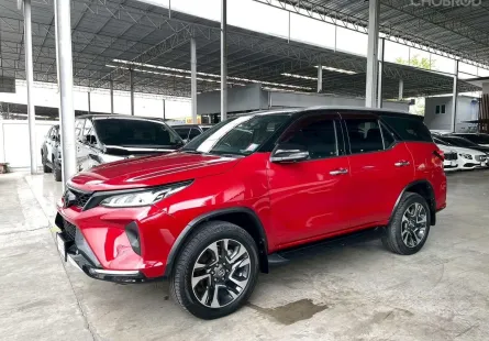 TOYOTA FORTUNER 2.8 LEGENDER 4WD ปี 2021 รถสวย มือแรก ไมล์แท้ TOP สุด รับประกันตัวถังสวย