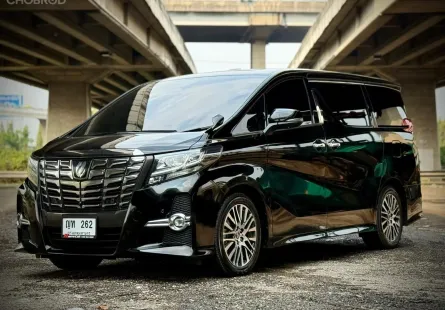 Toyota Alphard 2.5 2018 รถครอบครัวสุดพรีเมี่ยม