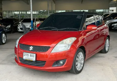 Suzuki Swift 1.25 GLX ปี 2013 สีส้ม