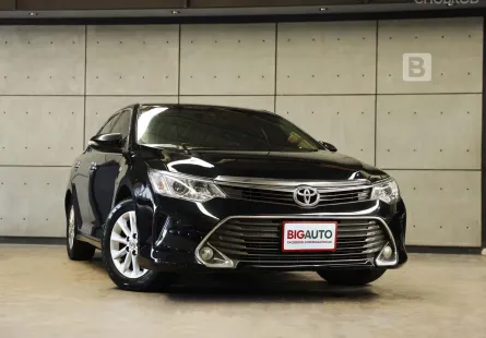 2016 Toyota CAMRY 2.0 G Sedan AT ไมล์แท้ ติดตั้งจอกลางระบบ Android พร้อมหน้ากากแบบฝังตรงรุ่น B7121
