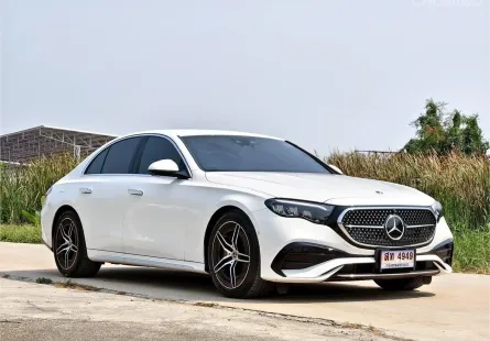 2025 Mercedes-Benz E-Class 2.0 E220d รถเก๋ง 4 ประตู รถบ้านมือเดียว ไมล์น้อย เจ้าของขายเอง  