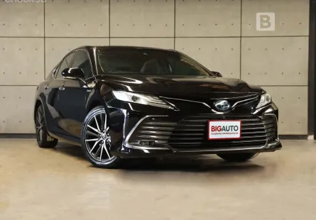 2022 Toyota CAMRY 2.5 HEV Premium Luxury Sedan AT ไมล์แท้ มือแรกจากป้ายแดง B9135