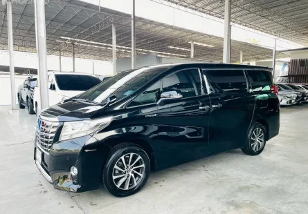 TOYOTA ALPHARD 2.5 E-FOUR HYBRID ปี 2016 รถสวย มือแรกออกห้าง ไมล์น้อย พร้อมใช้ รับประกันตัวถังสวย
