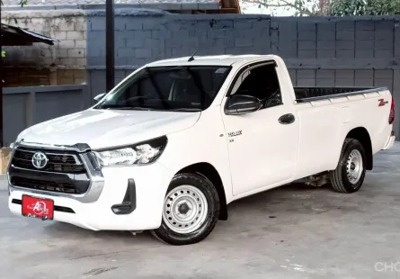 TOYOTA HILUX REVO 2.8 Z EDITION กระบะตอนเดียว M/T ปี2020 จด ปี2021 (โฉมหมูป่า) สีขาว
