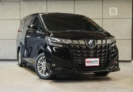 2018 Toyota ALPHARD 2.5 HV 4WD Van AT ไมล์แท้ รุ่น Top ที่สุด (Full Option / ชุดแต่งรอบคัน) B7306