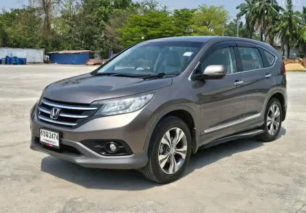 Honda CR-V 2.4 2013 รถ SUV มือสองสภาพดี รถบ้าน มือเดียวป้ายแดง  