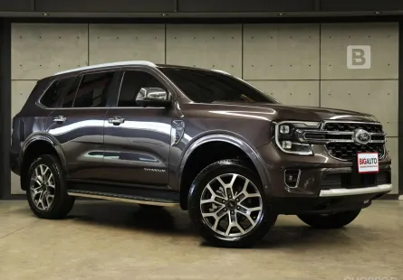 2023 Ford EVEREST 2.0 Titanium+ 4WD SUV AT ไมล์แท้ 5 หมื่น รับประกันตัวรถจากFORD 5ปี 150,000KM B6307