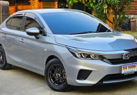 2021 Honda CITY 1.0 VTEC Turbo รถเก๋ง 4 ประตู รถบ้านมือเดียว สวยสภาพดี เช็คตามระยะตลอด