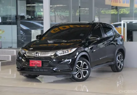 Honda HR-V 1.8 E ปี 2019 รถบ้านมือเดียว ใช้น้อยเข้าศูนย์ตลอด สวยเดิมทั้งคัน ยางสวย ออกรถ0บาท