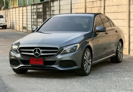 Mercedes-Benz C-Class C350e 2018 รถบ้านแท้ไมล์น้อย 