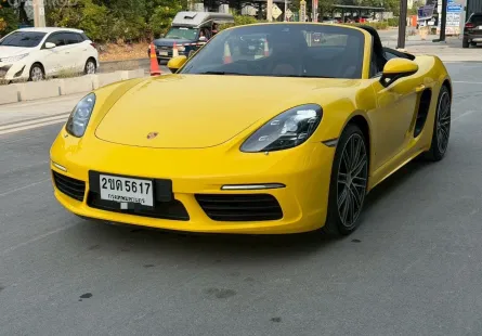 2020 PORSCHE 718 BOXSTER 2.0 Turbo สึเหลือง