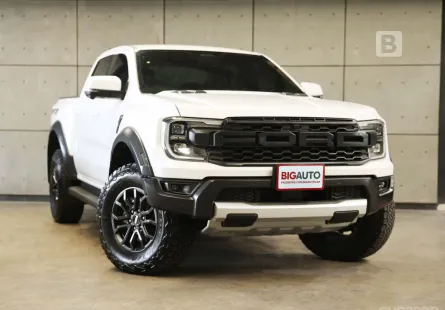 2024 Ford RANGER 3.0 Double Cab Raptor 4WD Pickup AT (Top ที่สุดในตระกูล Raptor) ไมล์แท้ 8 พัน B5814