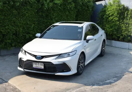 2021 Toyota CAMRY 2.5 HEV PREMIUM ฟรีดาวน์ราคาพิเศษ ยอดจัดเหลือๆ เจ้าของเดียวไมล์แท้100% 