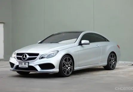 2016 Mercedes-Benz E-Class 1.8 E200 CGI รถเก๋ง 2 ประตู รถสภาพดี มีประกัน ไมล์น้อย  