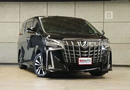 2020 Toyota ALPHARD 2.5 S C-Package Van AT ไมล์แท้ 5 หมื่น สภาพตัวรถไม่ต่างจากรถป้ายแดง B1651
