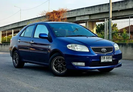 Toyota Vios 1.5 S ปี 2004 สภาพดี ราคาถูก
