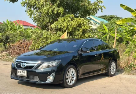 Toyota Camry 2.5 hybrid สีดำ ยอดนิยม ปี 2013