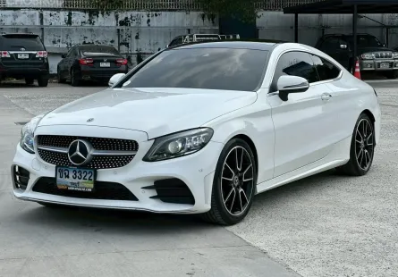 Mercedes-Benz C-Class C200 Coupe 2019 รถสวยไมล์น้อย  