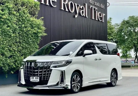 2022 Toyota ALPHARD 2.5 รถตู้/MPV รถสภาพดี มีประกัน ไมล์แท้  ประวัติดี  