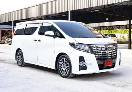 2016 Toyota ALPHARD 2.5 รถตู้/MPV ออกรถง่าย รถสวย ไมล์แท้  