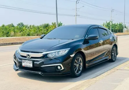 รถมือเดียว ป้ายแดง ไมล์แท้ ฟรีดาวน์ HONDA CIVIC 1.8 EL FC MNC 2019 จด 2020 