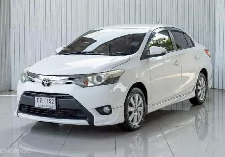 TOYOTA VIOS 1.5 G ปี 2013 เกียร์A/T สีขาว  โฉม ปี13-ปัจจุบัน