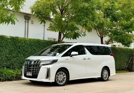 2020 Toyota ALPHARD 2.5 HYBRID E-Four รถตู้/MPV รถสวย ไมล์แท้  เครื่องเสียง 2 แสน 