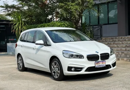 2017 BMW 218i GRAND TOURER ( 7 ที่นั่ง ) รถมือเดียวป้ายแดง วิ่งเพียง 80,000 กม รถไม่มีอุบัติเหตุครับ