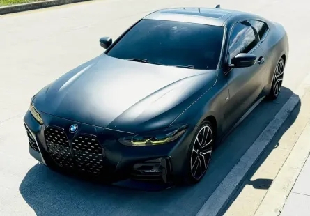 (จัดไฟแนนซ์เท่านั้น) ไมล์แท้ BMW 430i Coupe M Sport  2021 จด 2022 