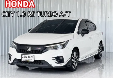 เทอร์โบ  Honda CITY 1.0 RS รถเก๋ง 4 ประตู รถสภาพดี มีประกัน