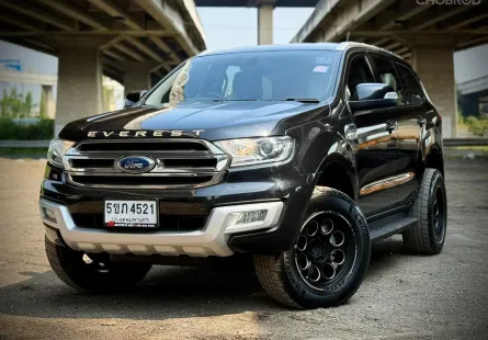Ford Everest 2.2 Titanium 2016 ไมล์น้อยพร้อมใช้งาน