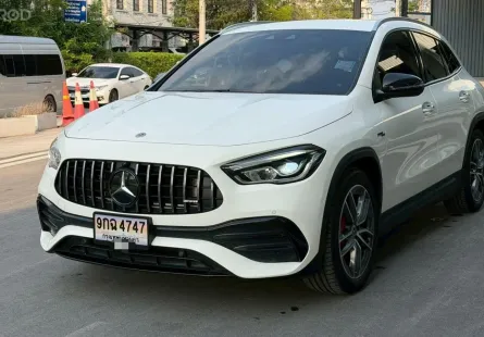 2022 Benz AMG GLA35 4MATIC สีขาว