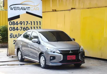 Mitsubishi Attrage 1.2 GLX ปี 2020 เกียร์ Auto เครื่อง เบนซิน รถสวย สภาพใหม่ ตัวถังบางเดิมทั้งคัน
